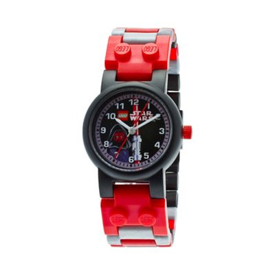 Kids LEGO Star Wars Darth Maul watch with minfigure 8020332